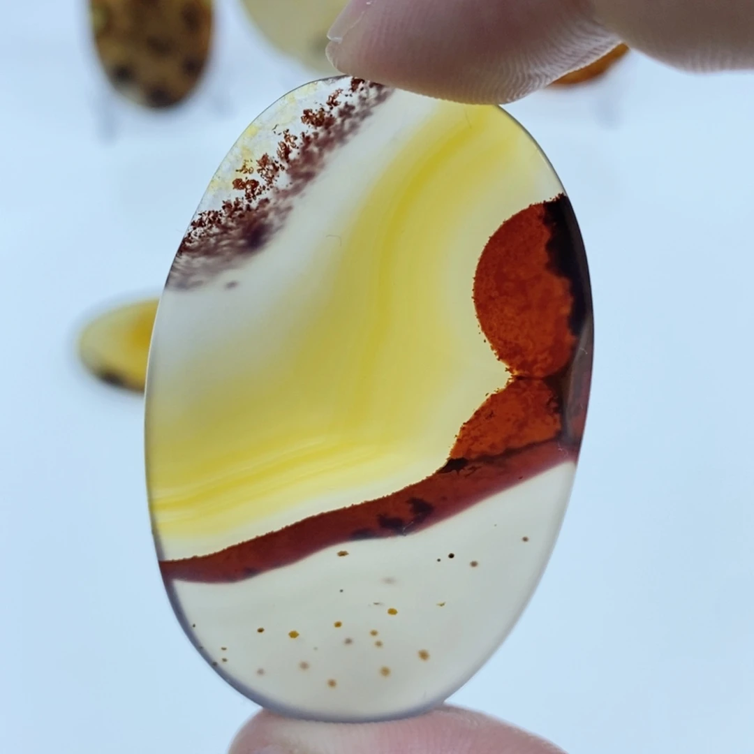 玛瑙/玉髓未镶嵌珠宝半成品