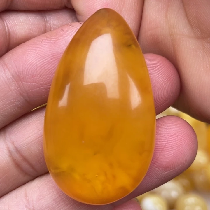 裸石蜜蜡未镶嵌蜜蜡吊坠