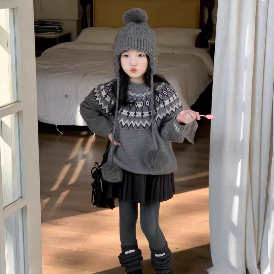 小奶茶童装毛衣链接