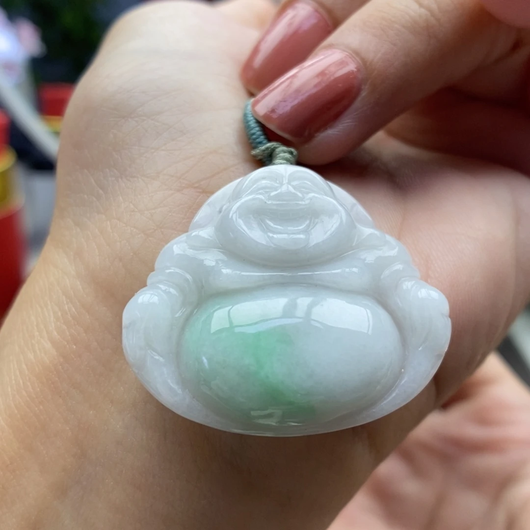 翡翠未镶嵌颈饰吊坠9