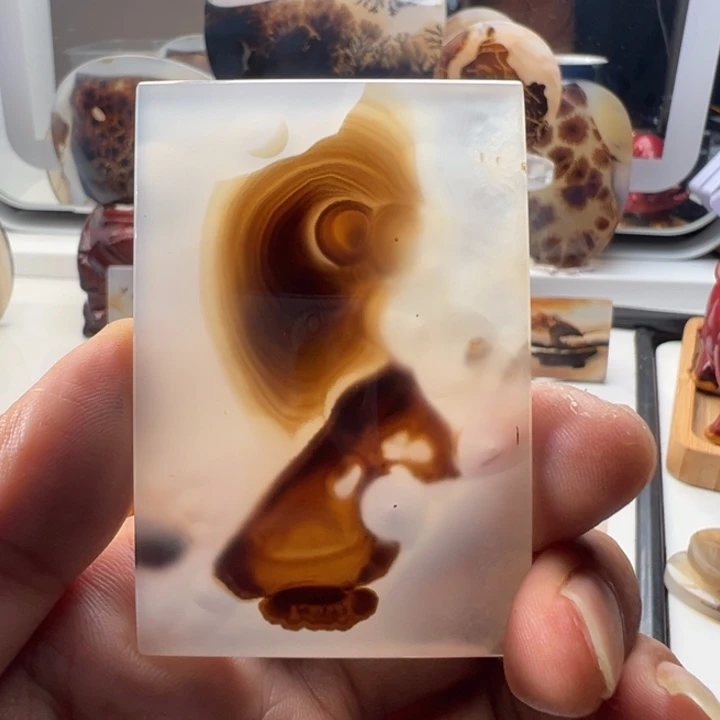 未镶嵌玛瑙/玉髓珠宝奇石