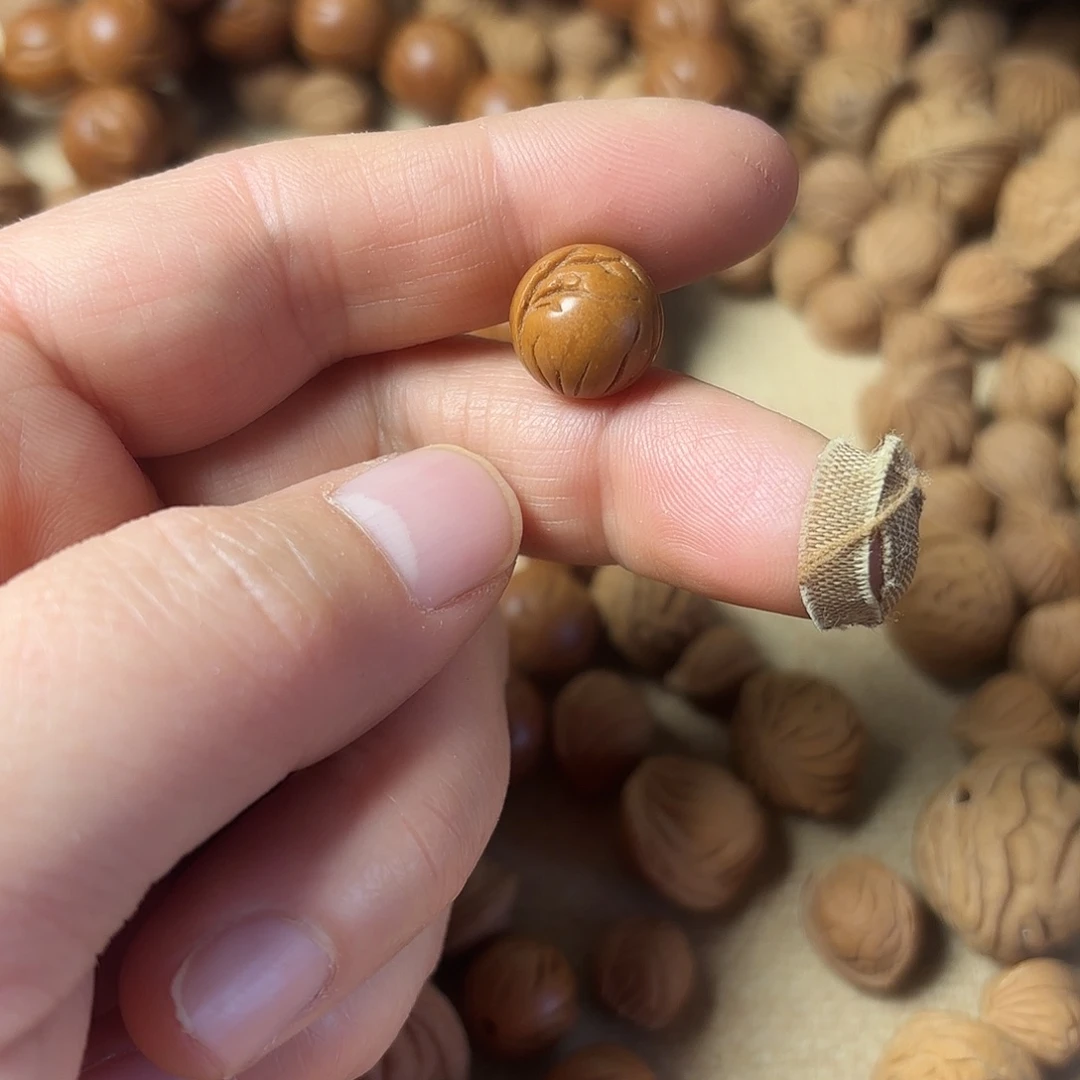 桃核吊坠ご****ご秦岭龙文光洙1.2尺20颗