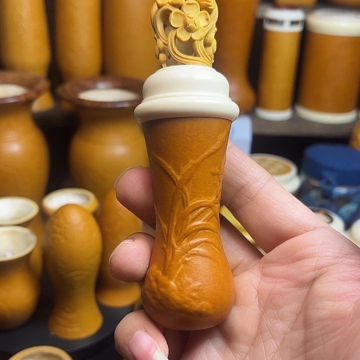 大***鹏微瑕文玩竹蛉葫芦