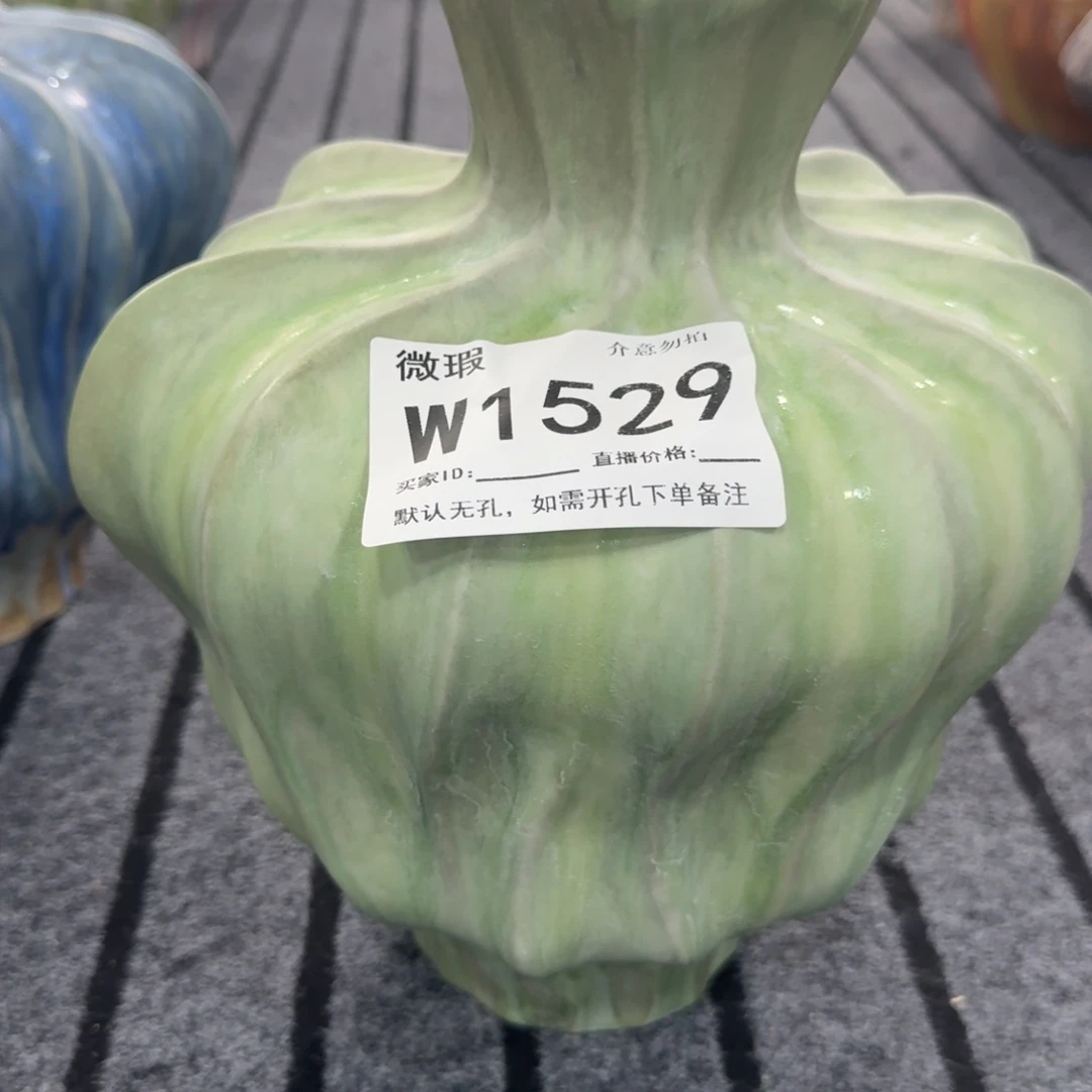 摆件k****昔景德镇花瓶编号1529高31口7默认无孔