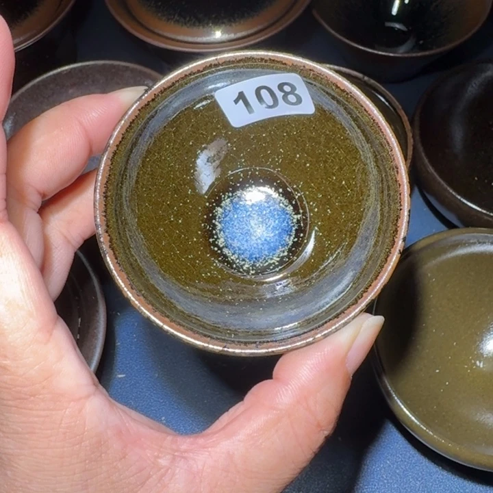 不***翁小雨茶盏，手工柴烧