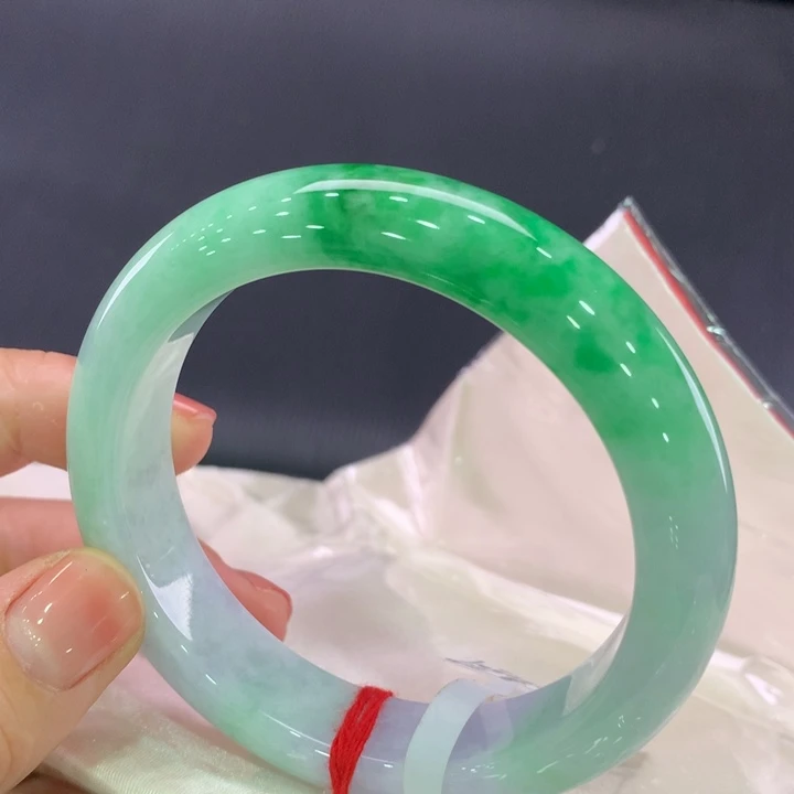 未镶嵌手镯翡翠正圈57