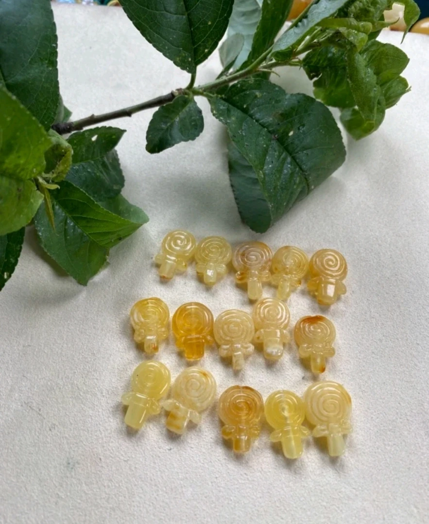原矿无优化蜜蜡棒棒糖