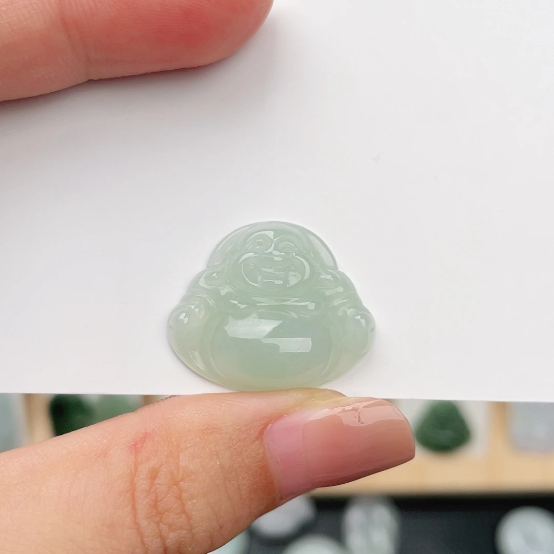 颈饰未镶嵌翡翠佛公