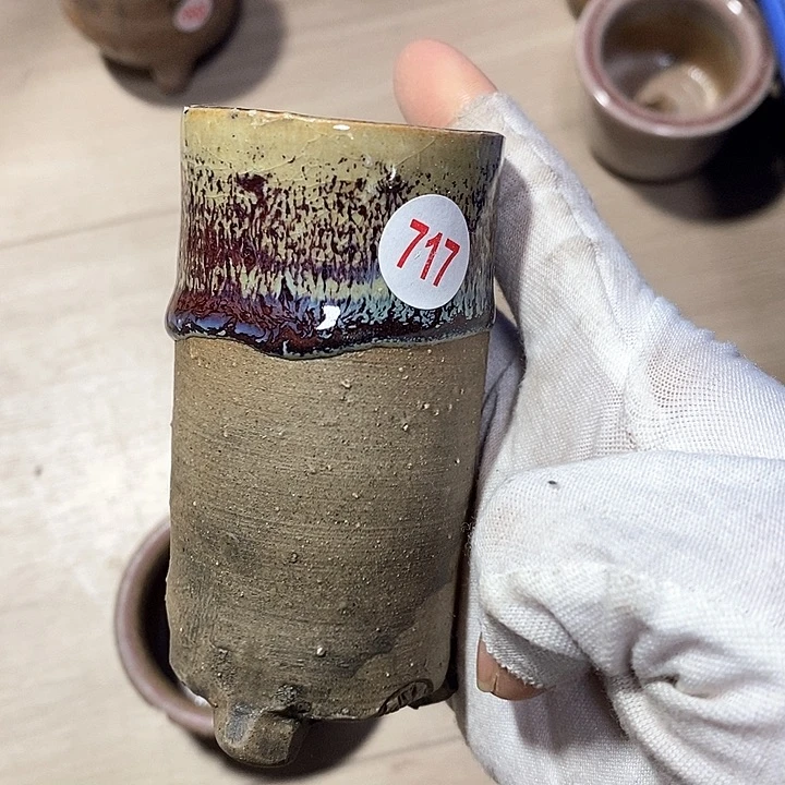 红陶瑕疵的，处理