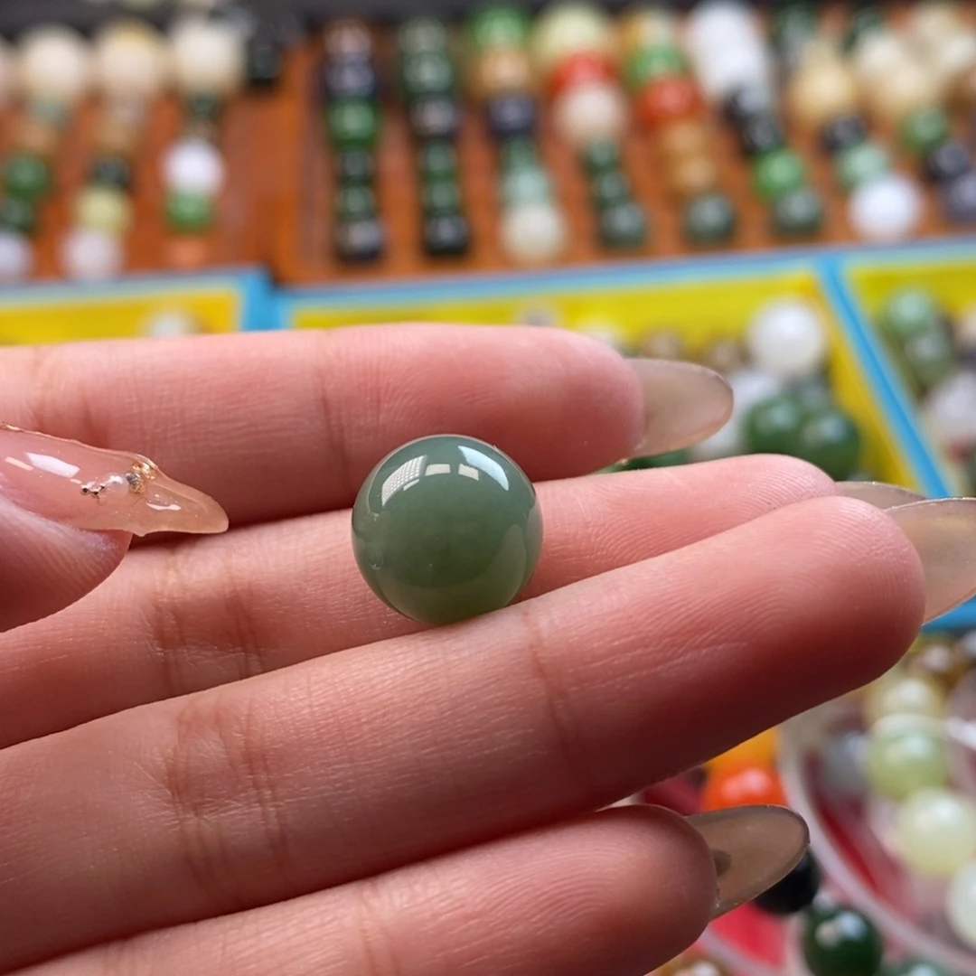 和田玉未镶嵌珠宝奇石福利蓝碧玉单珠z12