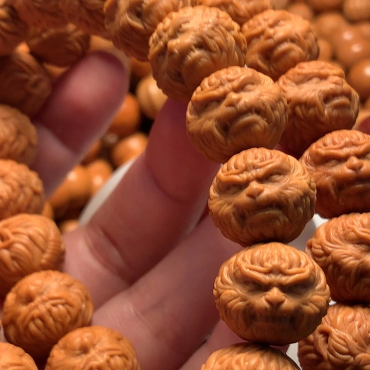 【闪购商品】猴头核桃手串狼*?悟空