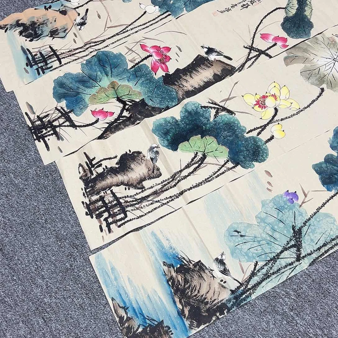 国画纯手绘字画作品欣赏