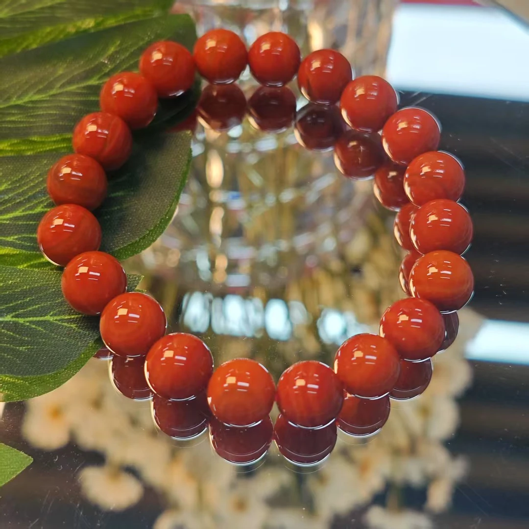 DFC0064南红玛瑙素圈10+