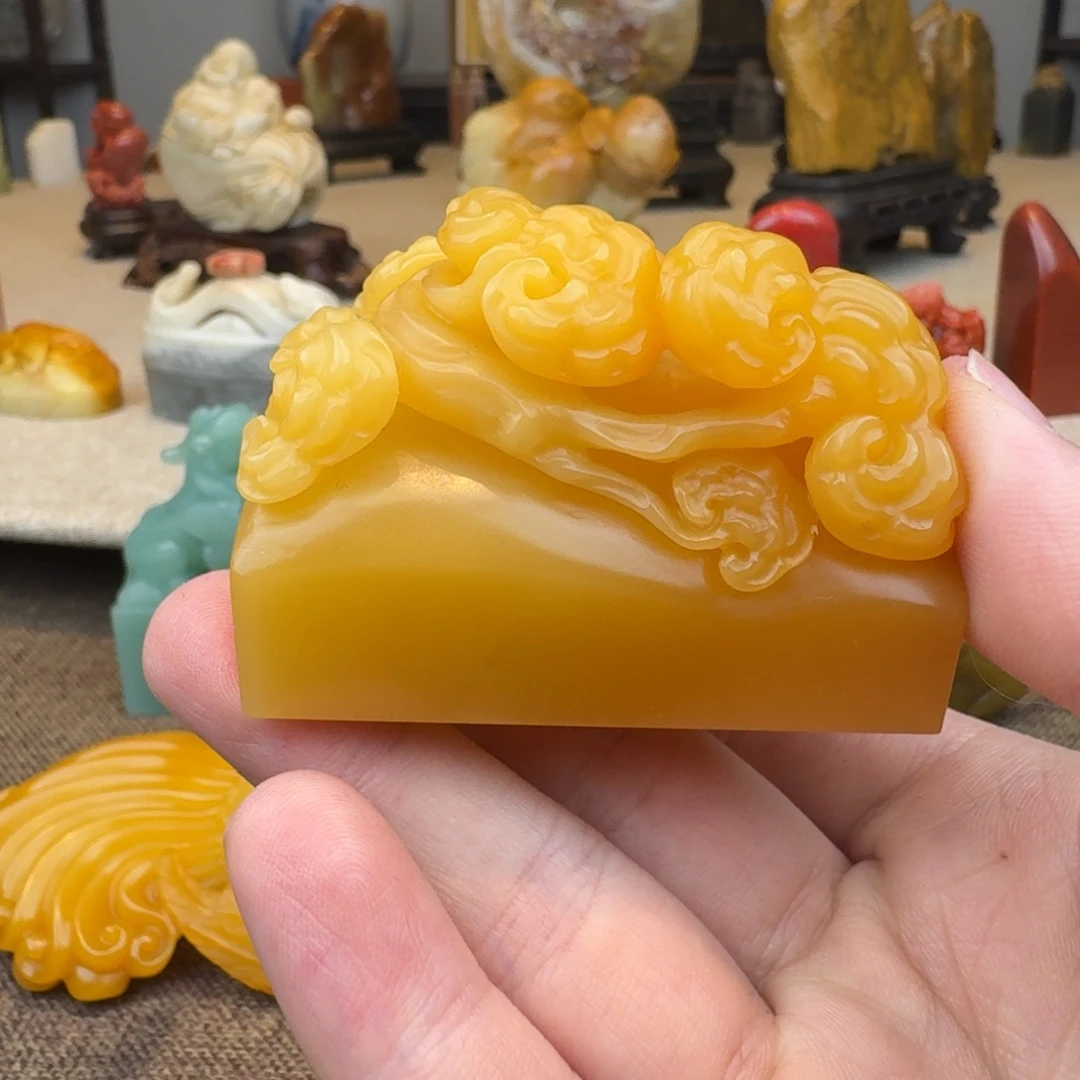 姜***玉寿山石印石寿山249