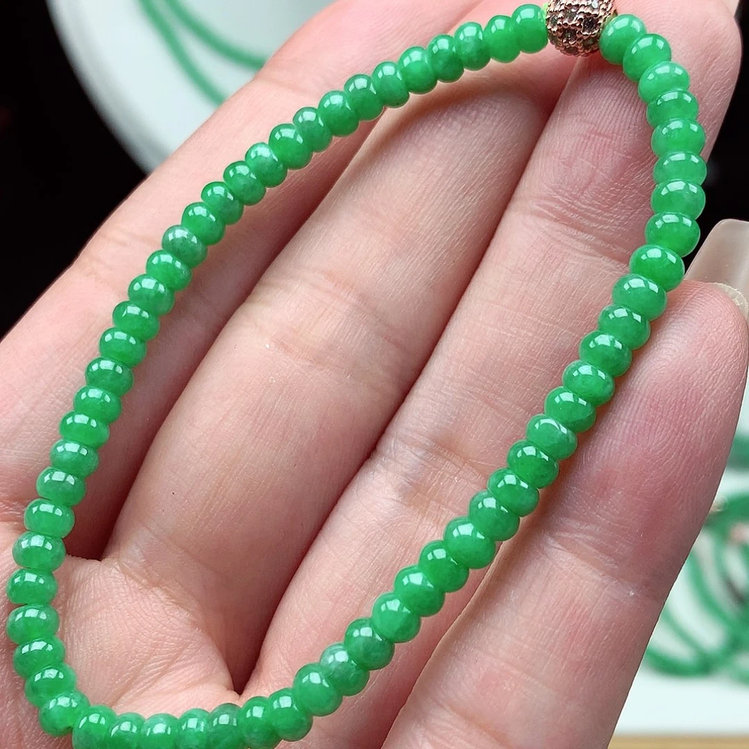 未镶嵌手链翡翠翡翠