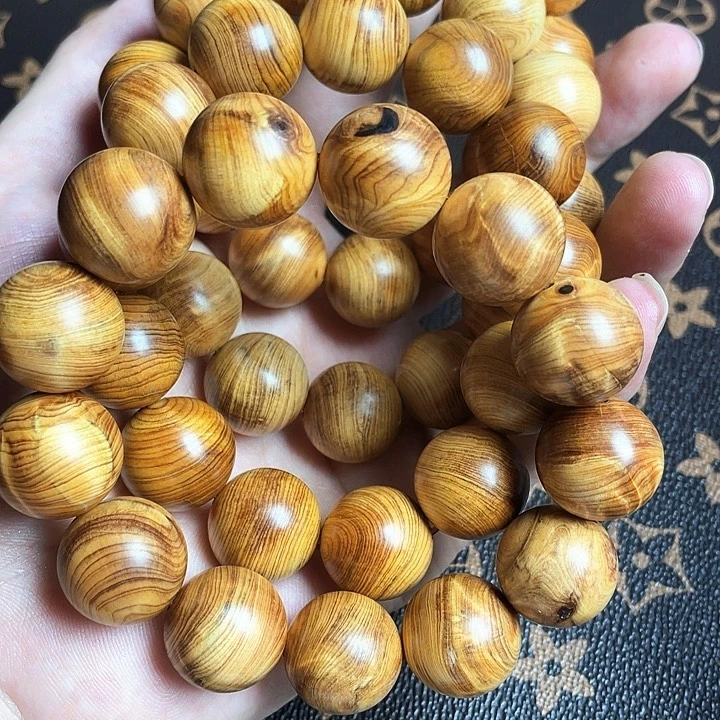 柏木（崖柏）手串/手链崖柏1.8白骨油裂微瑕