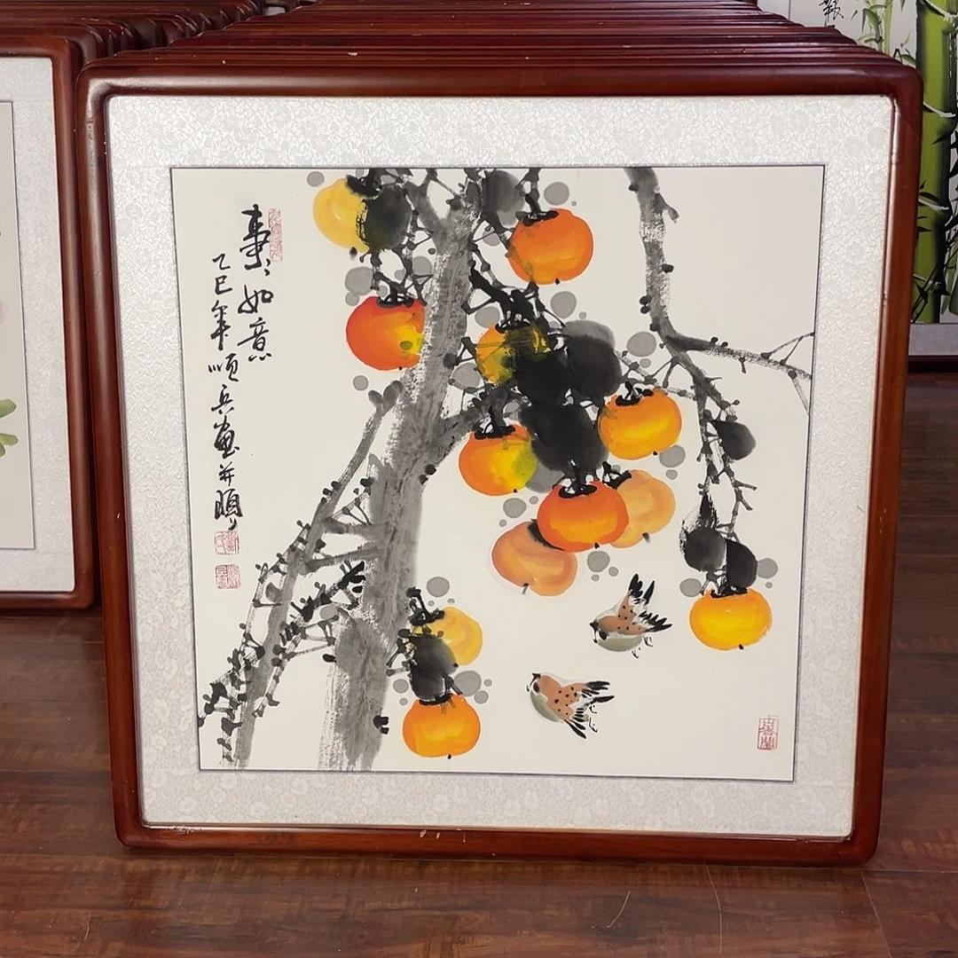 国画带框尺寸63*63厘米