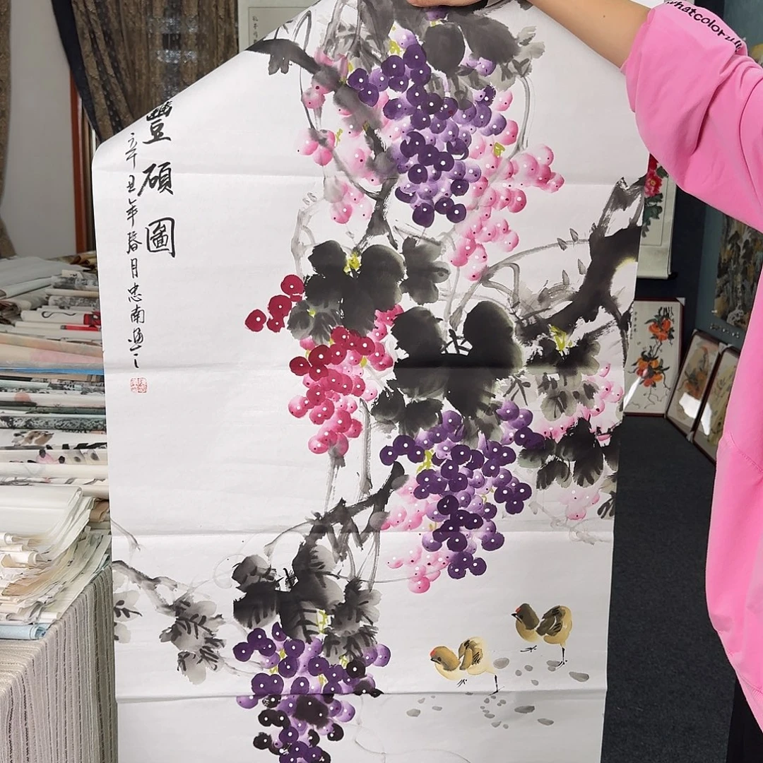 纯手绘的好看作品