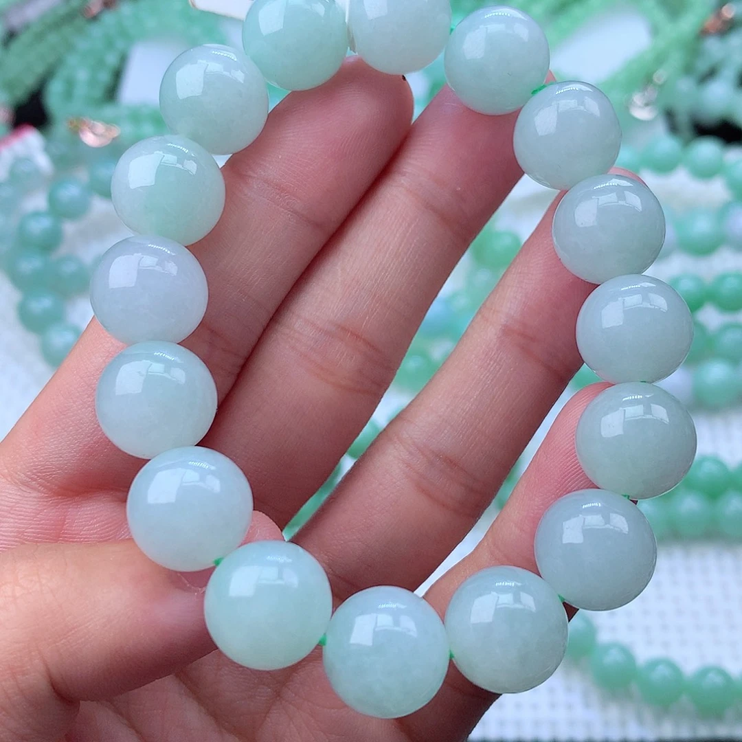 翡翠未镶嵌毛衣链