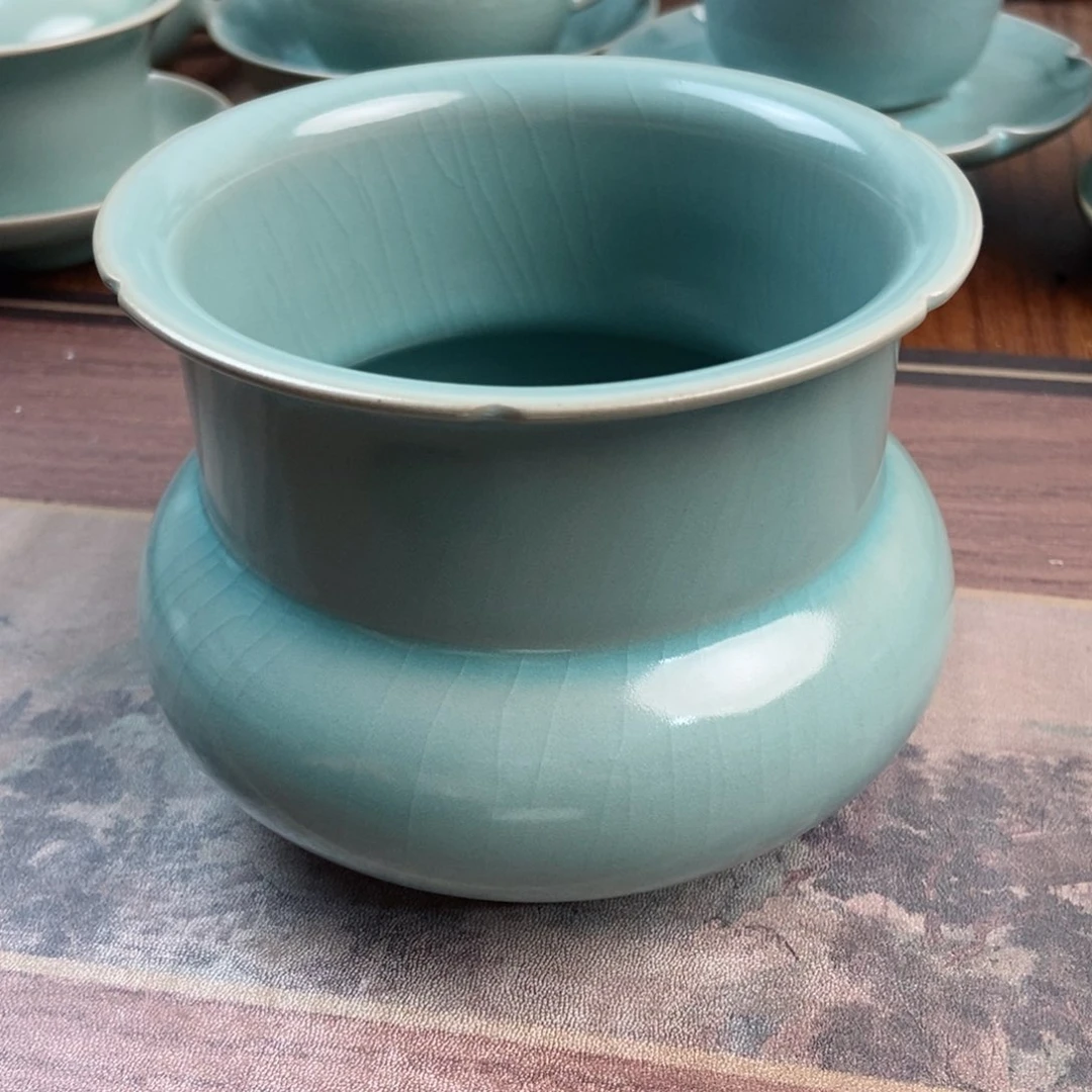 摆件原产地原矿汝瓷～茶器