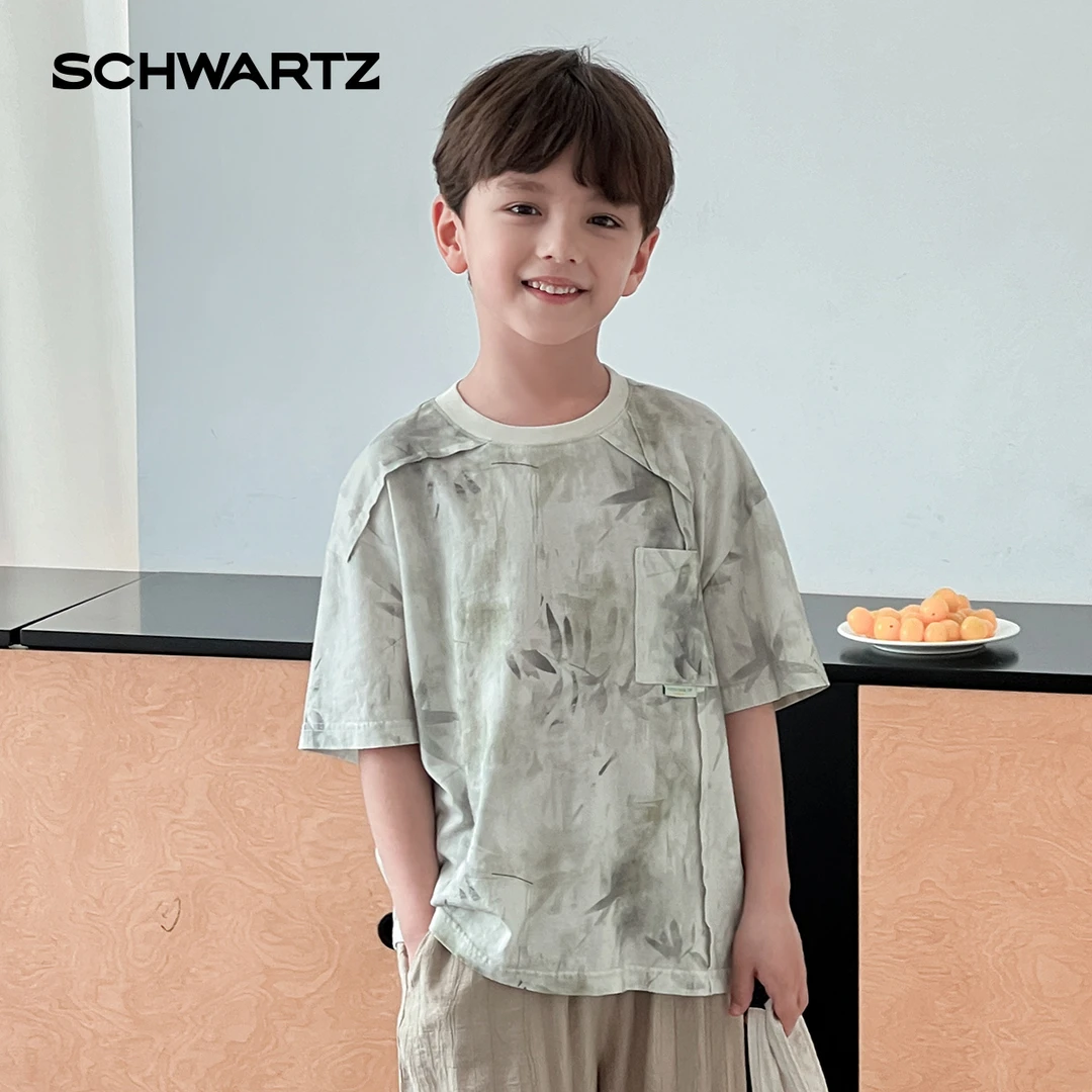 【尹掌柜】Schwartz斯瓦茨2025夏季新款男童T恤-M2TX259241