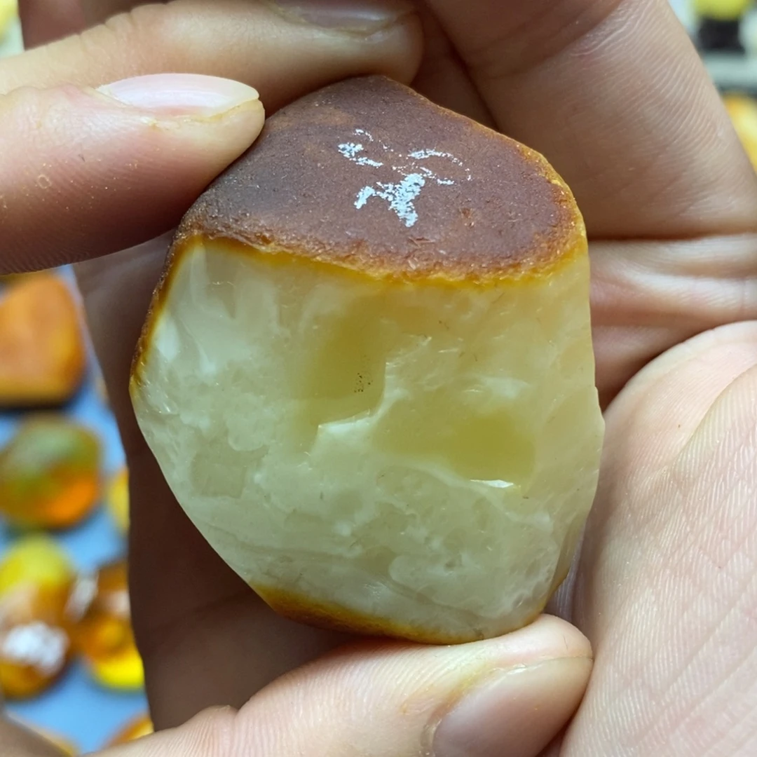 定制琥珀未镶嵌传世琥珀蜜蜡定制