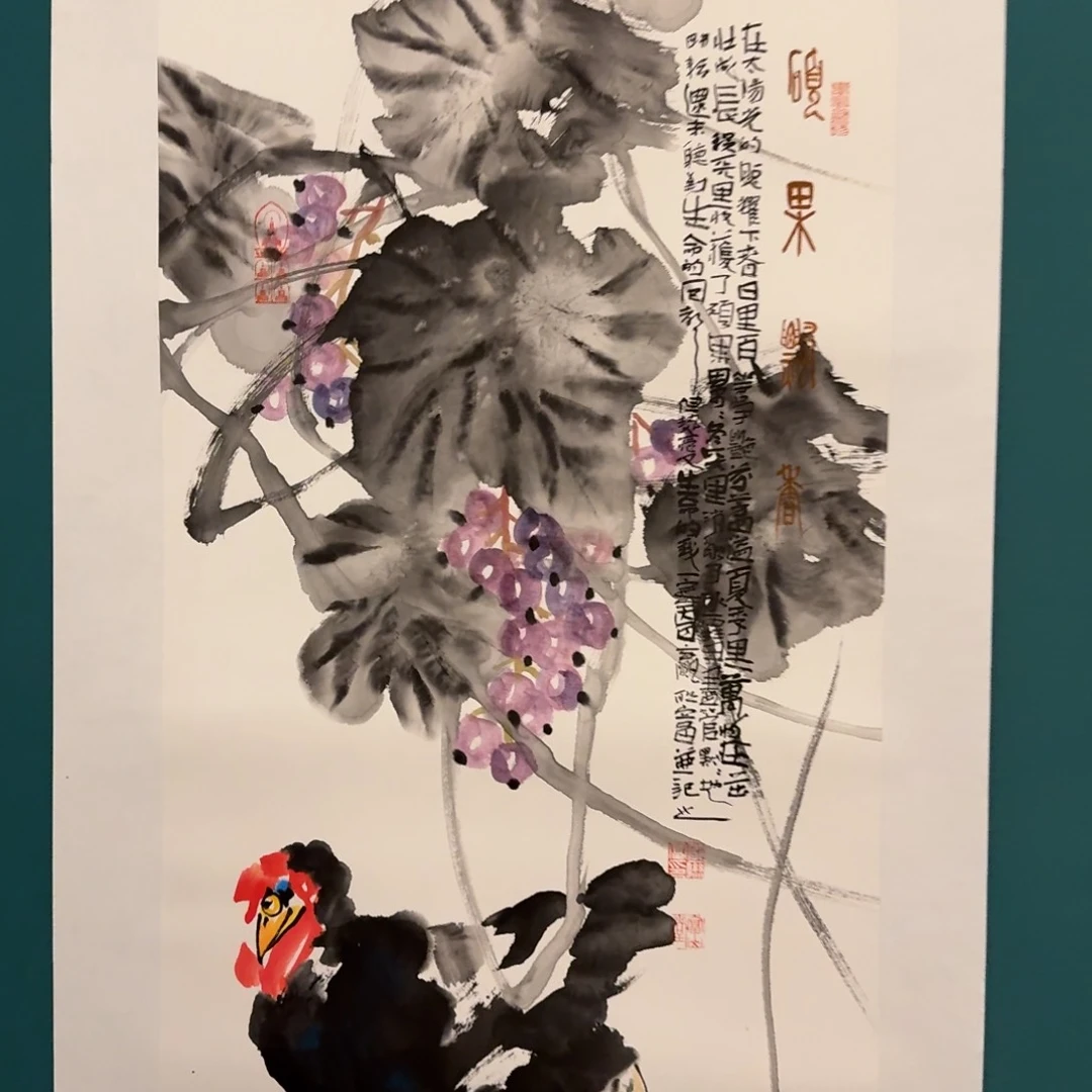 国画邹老师作品画作