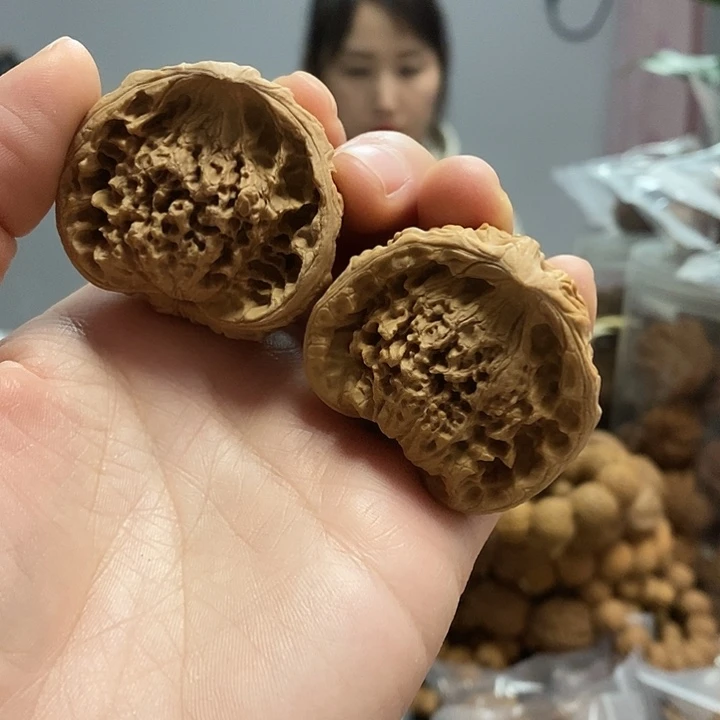 把件文玩核桃43蛇头