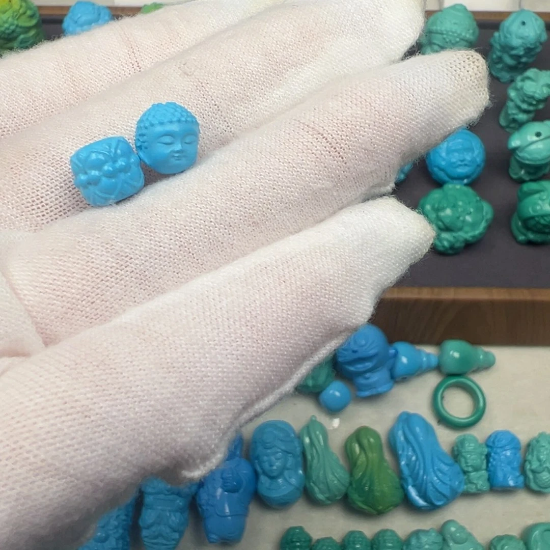 *****高瓷蓝精品珠卡八