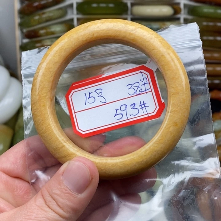 未镶嵌蛇纹石玉手绳