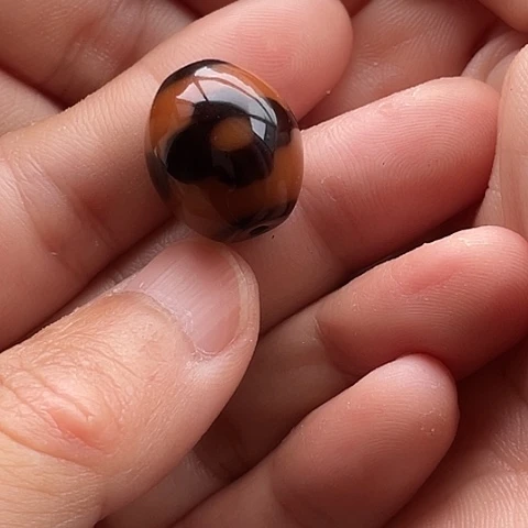 玛瑙/玉髓单珠未镶嵌