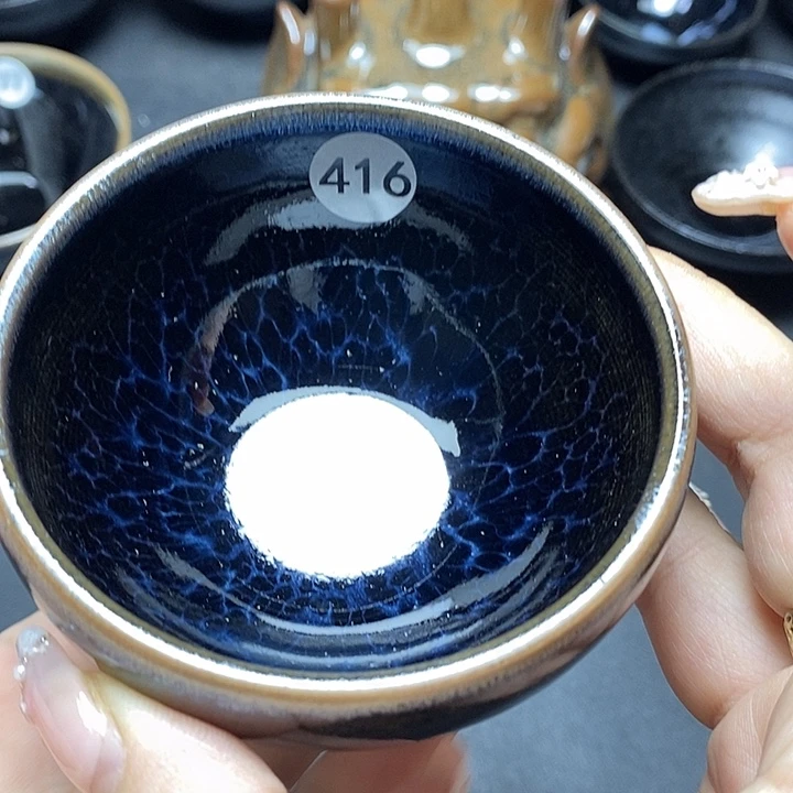 茶盏黑瓷精选茶器416