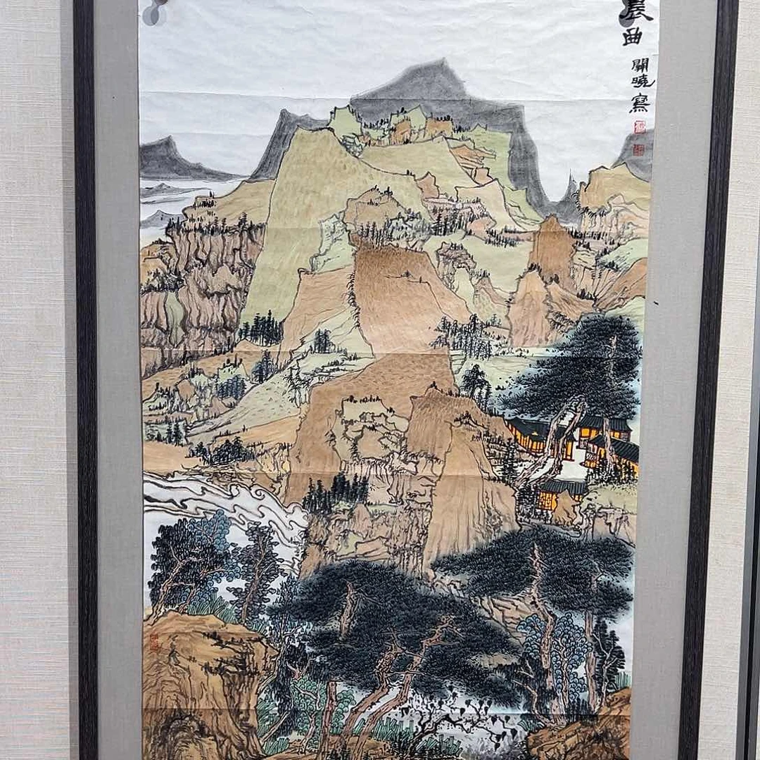 国画关晓经典作品