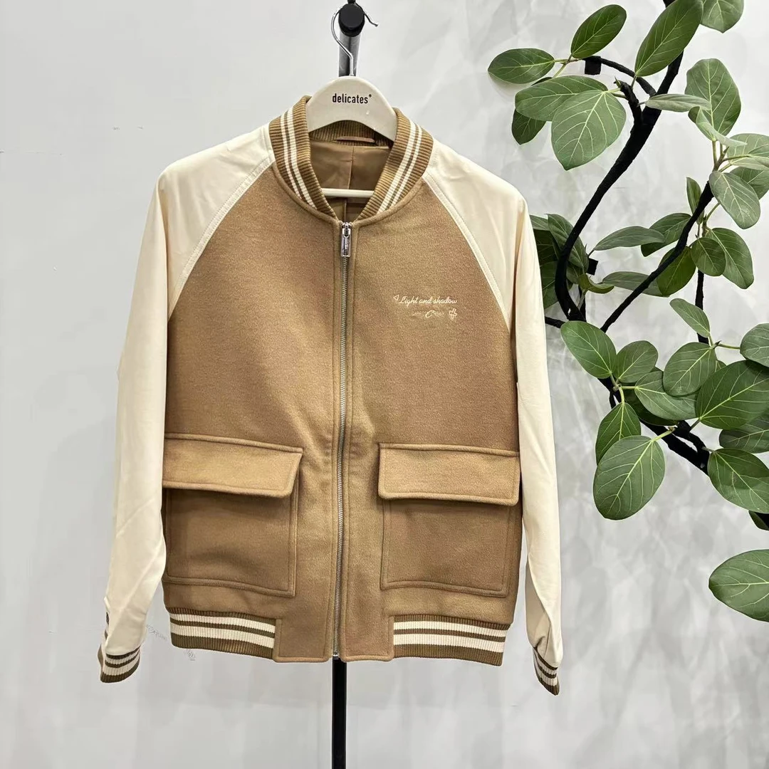 T-3025新款情侣简约休闲立领外套夹克 00235