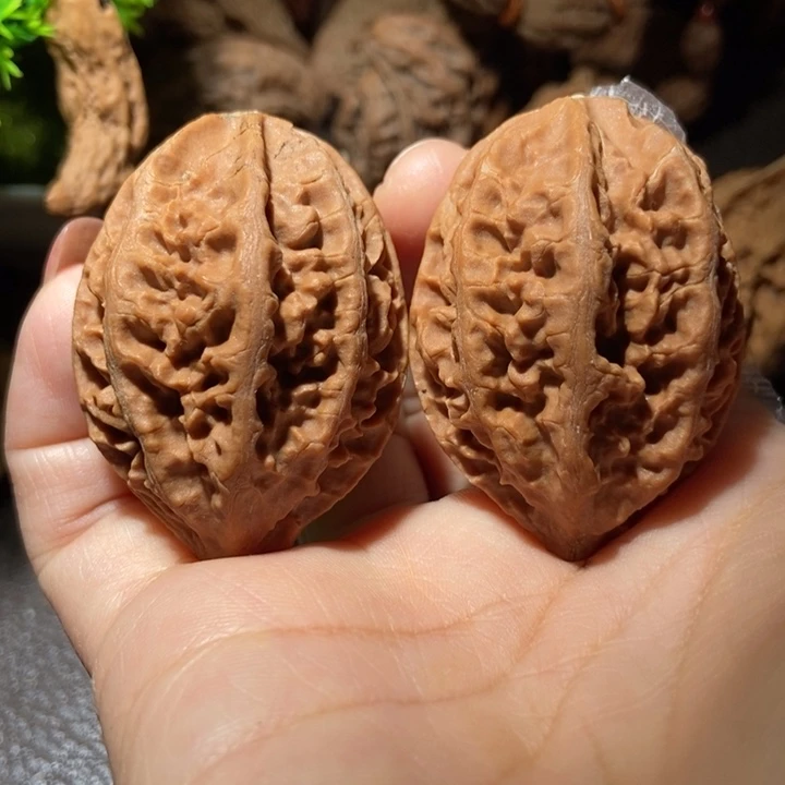 把件文玩核桃东北楸子小雪21