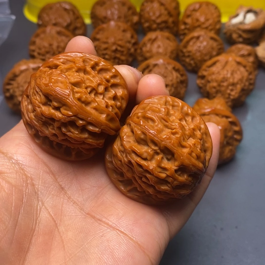 心***壑桃核吊坠磨盘福利