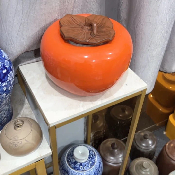 瑕疵福利品陶瓷茶叶罐介意勿拍