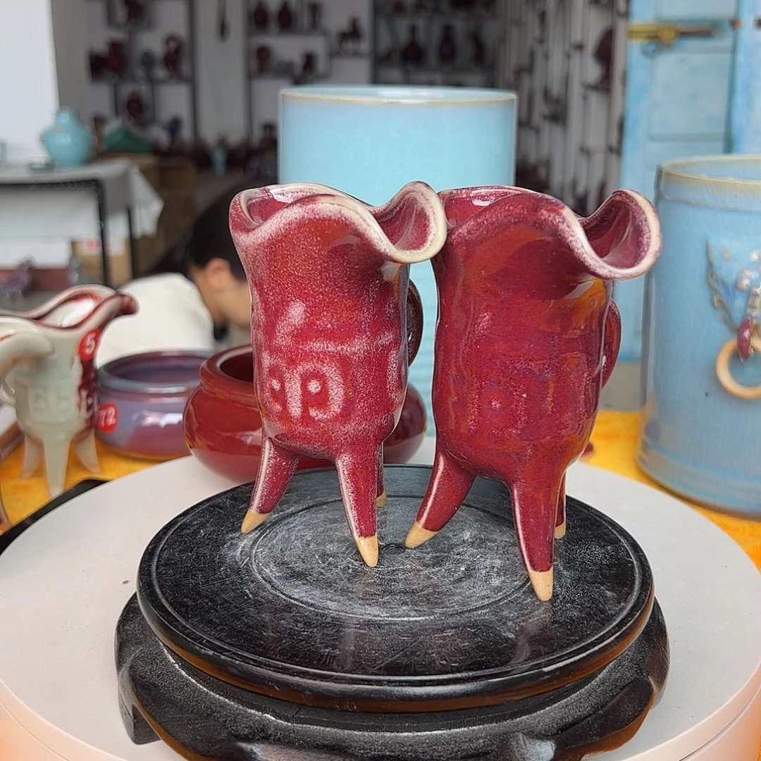 摆件郑家钧窑摆件