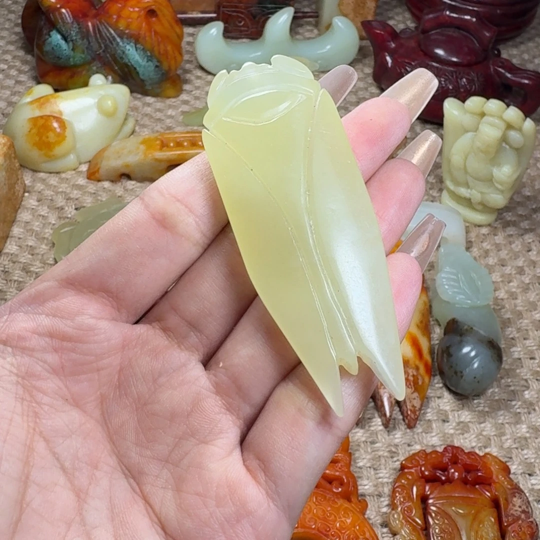 吊坠白玉菩提挂件