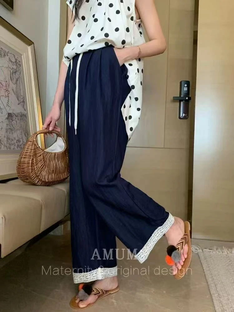 6九分直筒裤（混合链接）