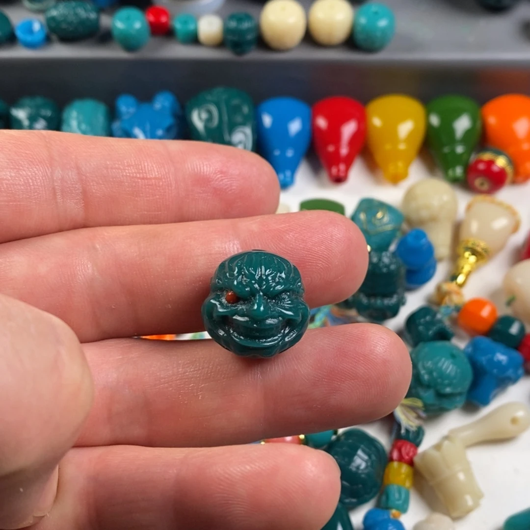 琉璃颈饰F**?尺寸雪巴17