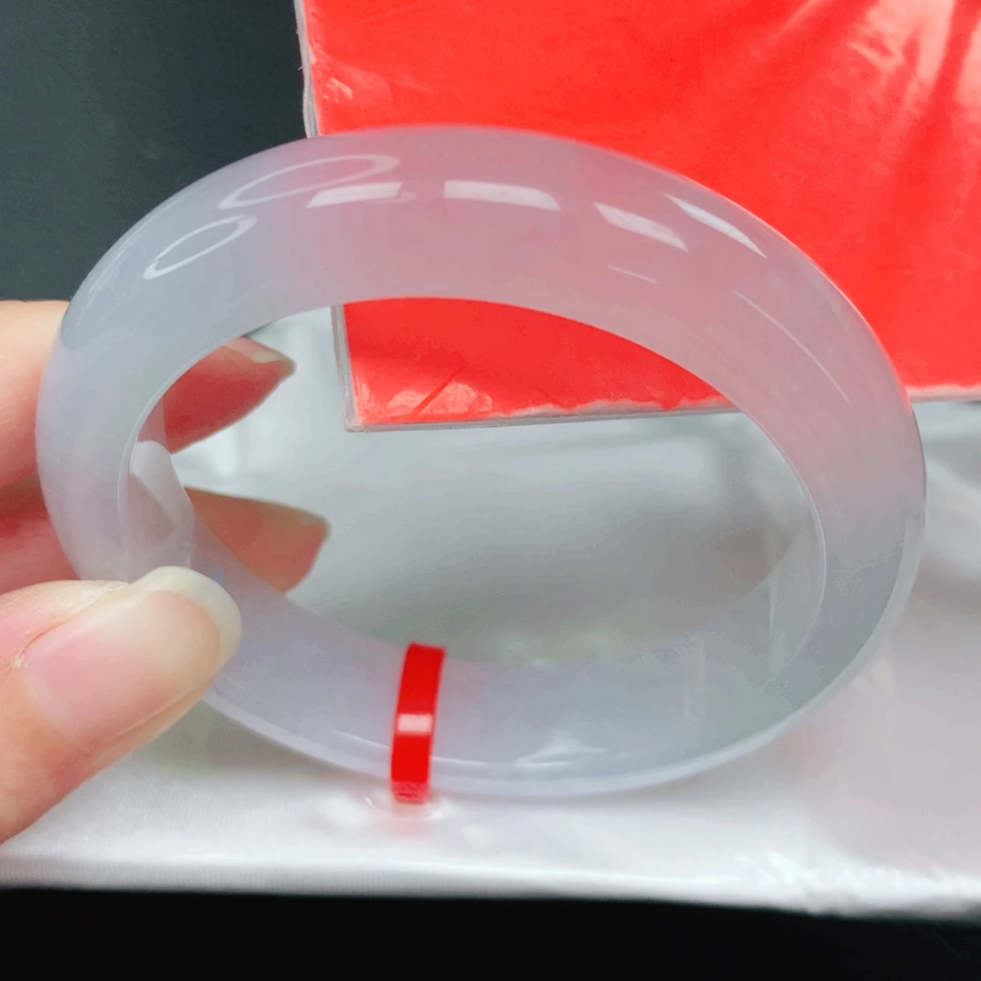 翡翠未镶嵌手镯51圈