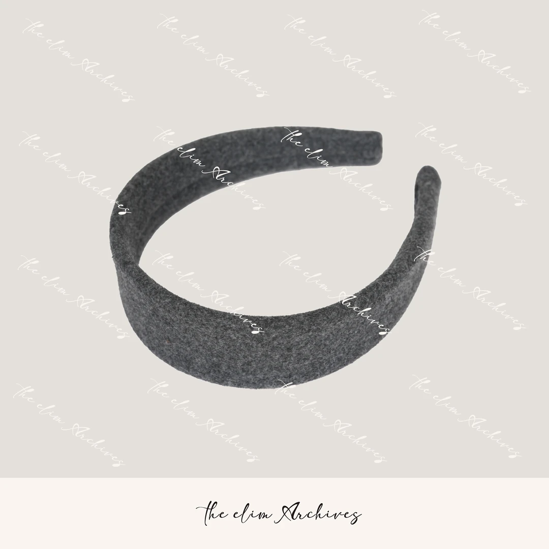 【以琳档案】“月蒙尘”百搭气质女生灰色发箍#LN028235