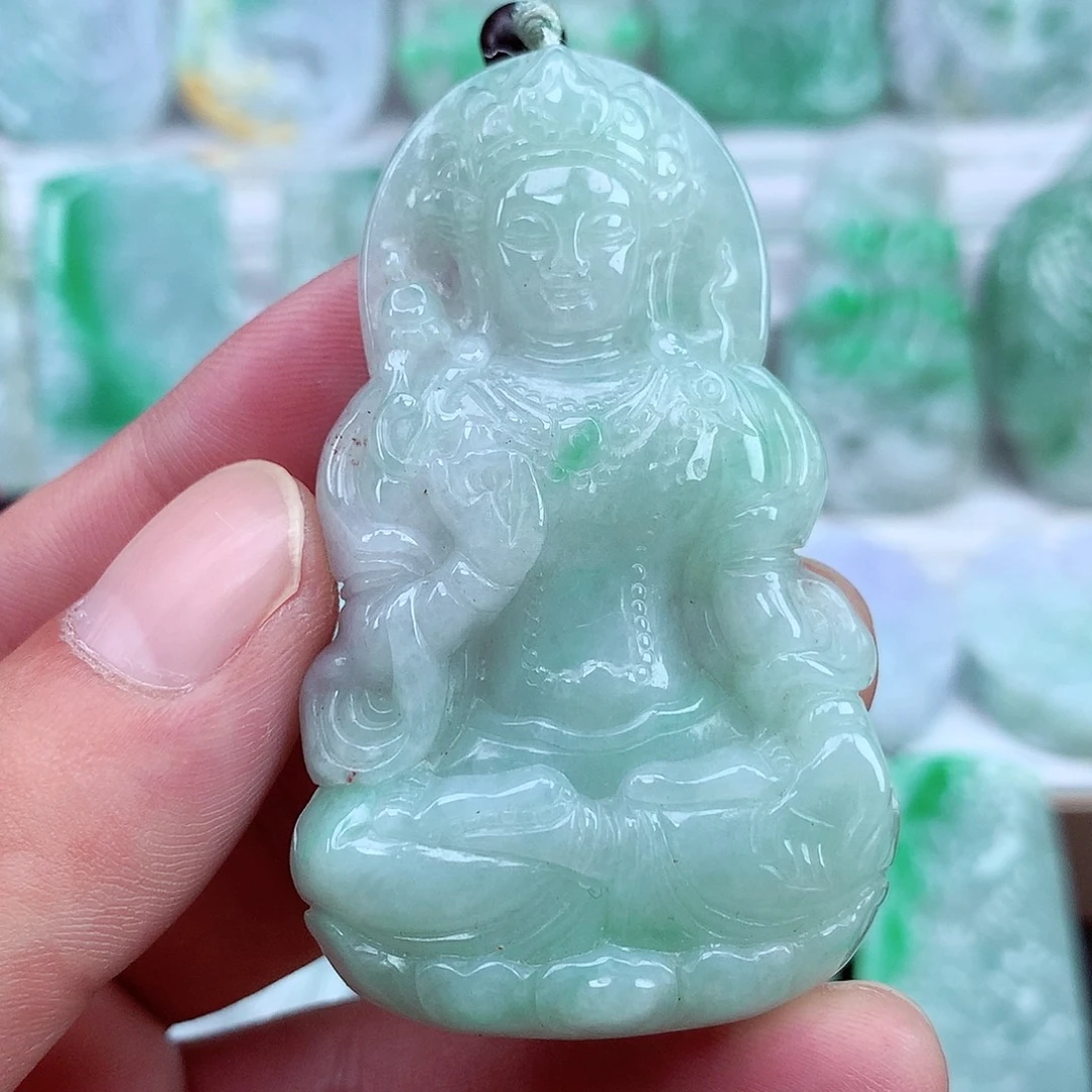 颈饰未镶嵌翡翠翡翠吊坠