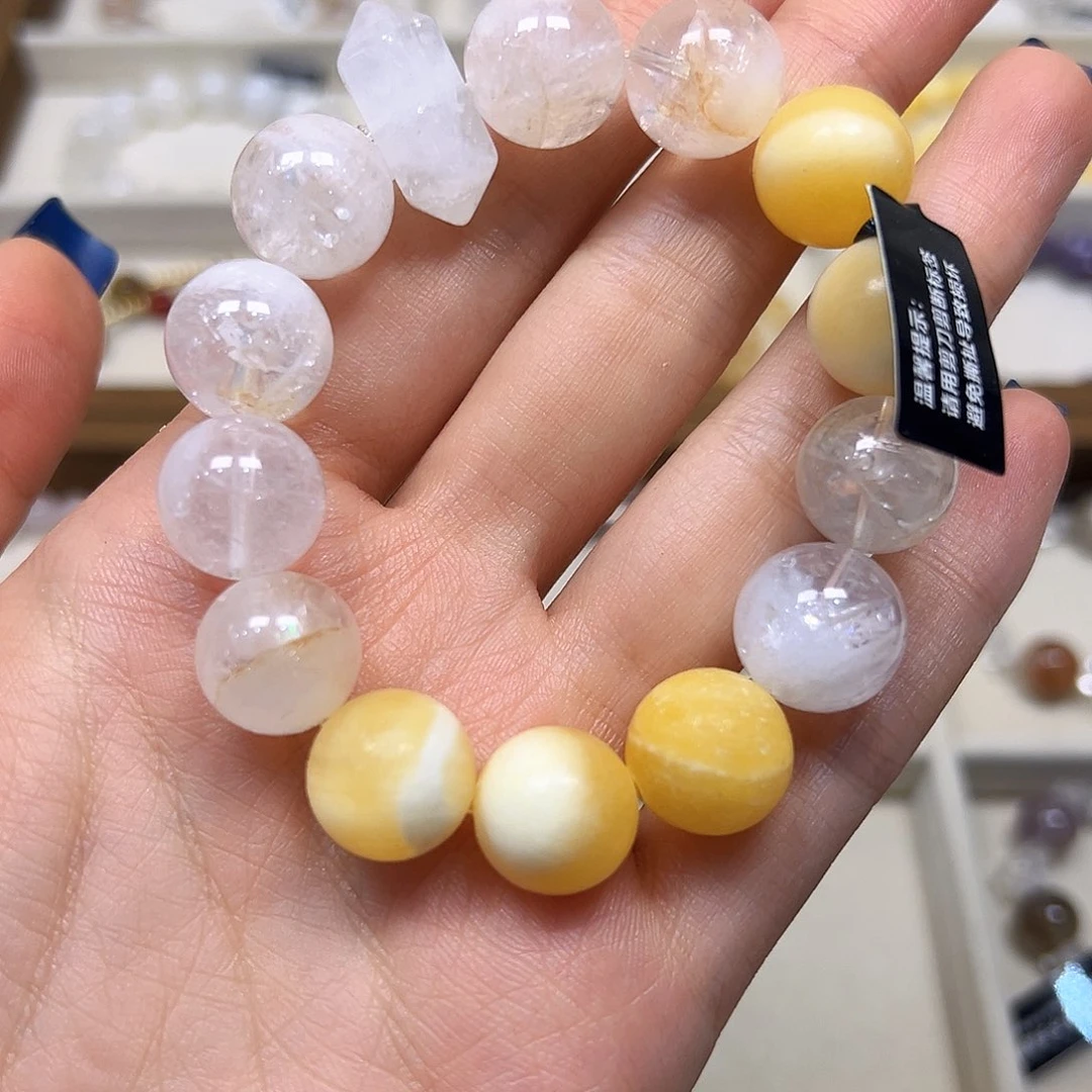 石英石纯铜水晶饰品diy一单一付