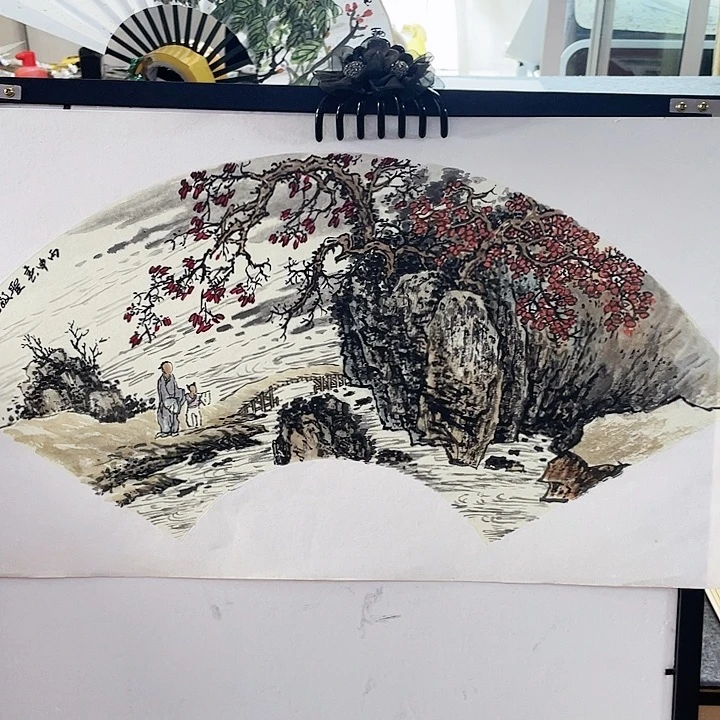 国画张圣敏先生纯手绘作品