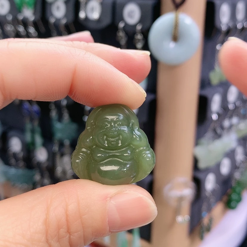 【闪购商品】和田玉颈饰未镶嵌?***愿精美