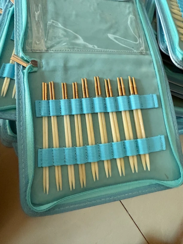 微瑕特价骨针圆针，牛骨套装，9付，假一赔十