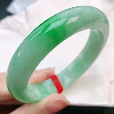 未镶嵌手镯翡翠53圈口882783