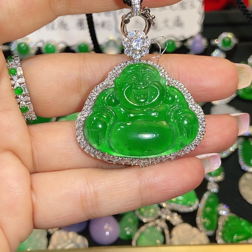 【闪购商品】颈饰未镶嵌翡翠天然翡翠